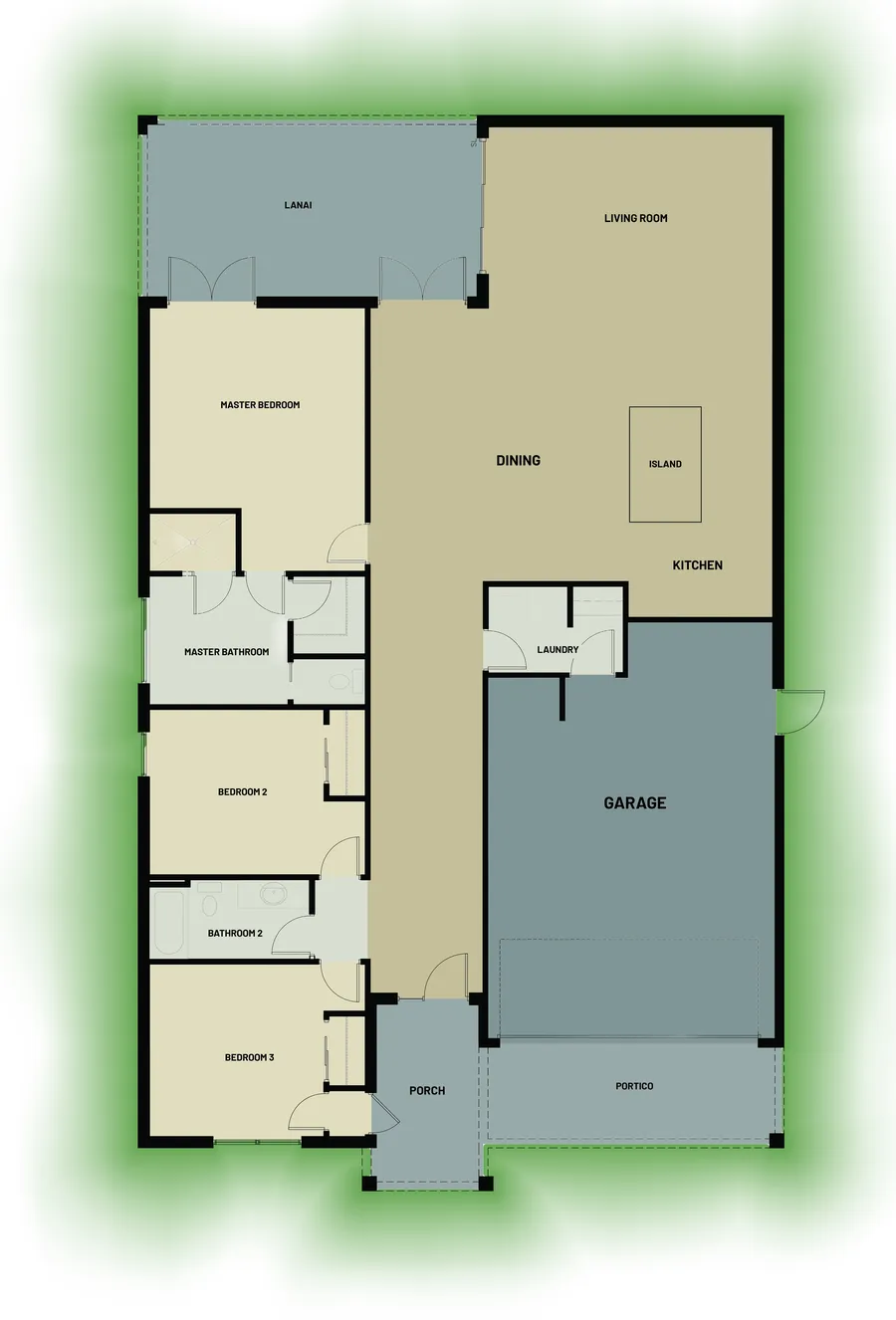 The Balsam floor plan