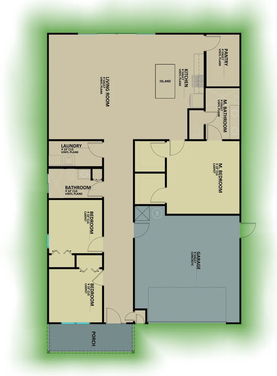 The Cobb floor plan