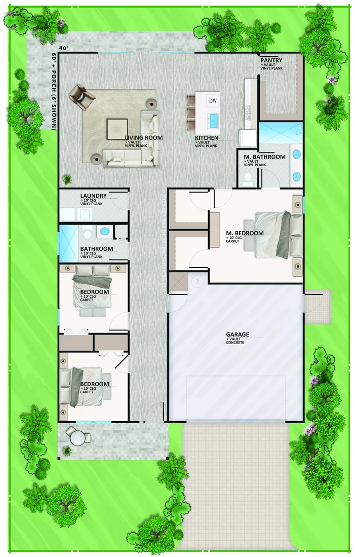 The Cobb floor plan