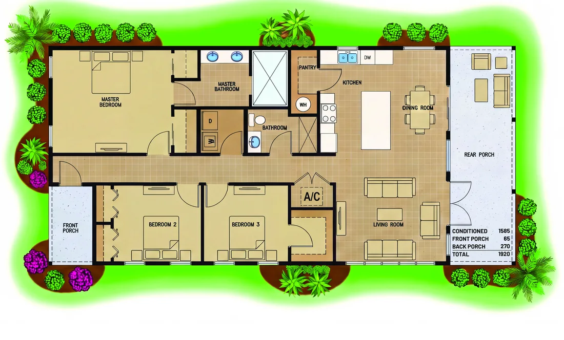 The Vero floor plan